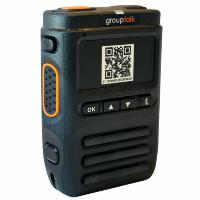 Bluetooth Remote Speaker Microphone for PTT with QR code pairing