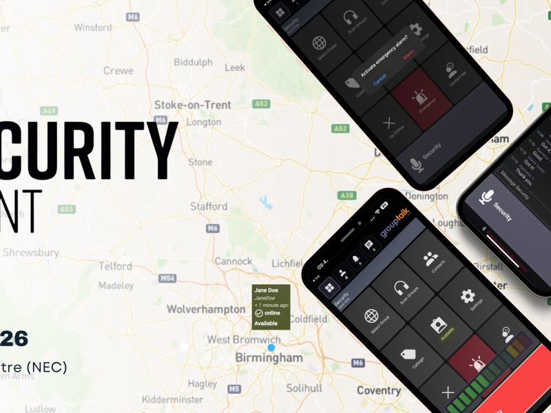 banner for the security event 2026 in uk