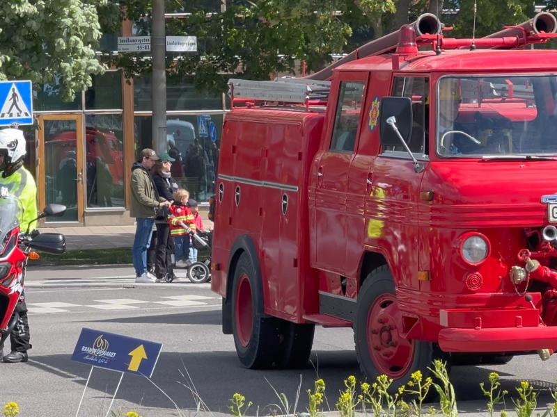 Stockholm Fire Department Parade