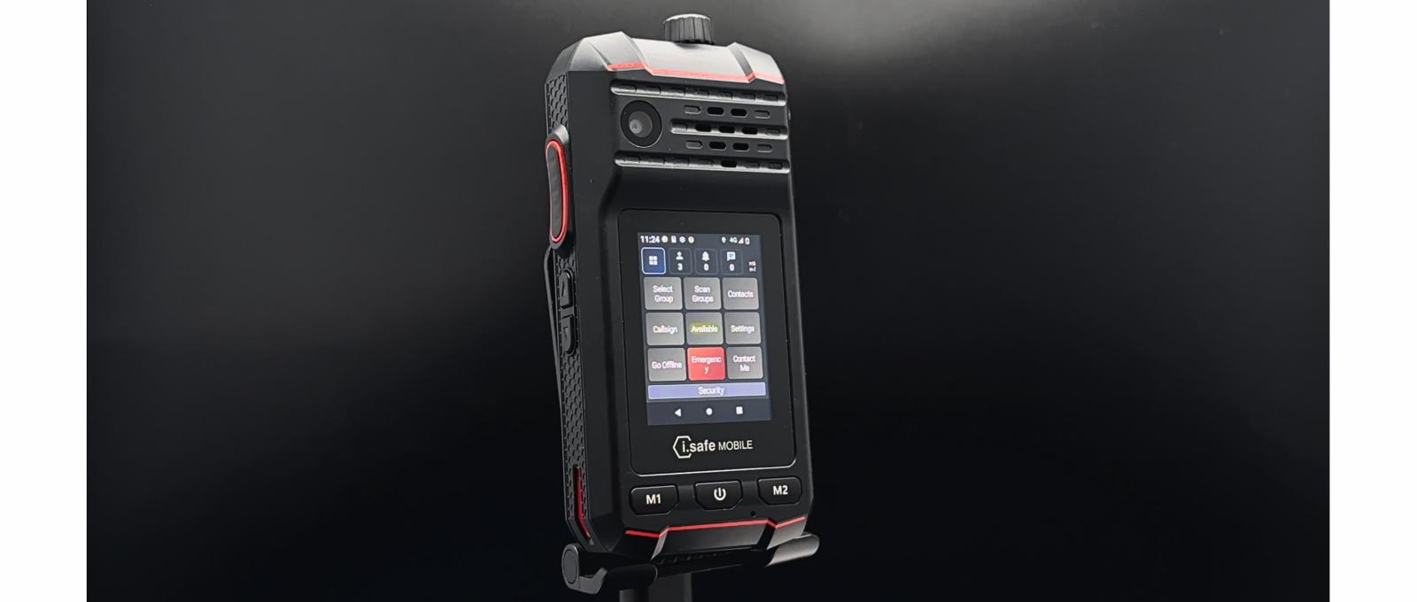 5g radio for group communication, personal alarm and live video IS440.1 isafe