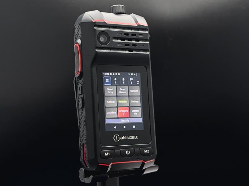 5g radio for group communication, personal alarm and live video IS440.1 isafe