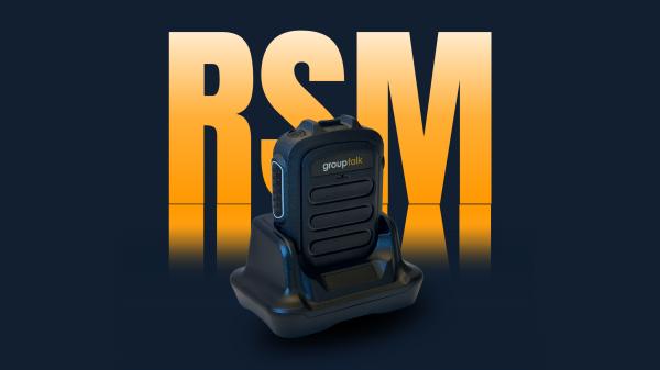 Remote speaker microphone from GroupTalk