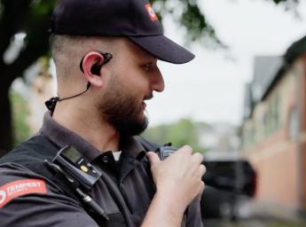 Tempest security staff using rsm for push to talk and personal alarm in grouptalk app