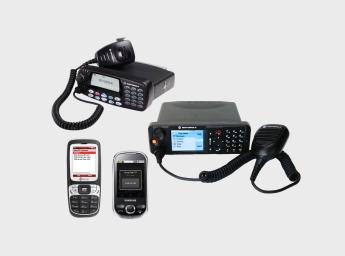 Out-dated phones and radios.