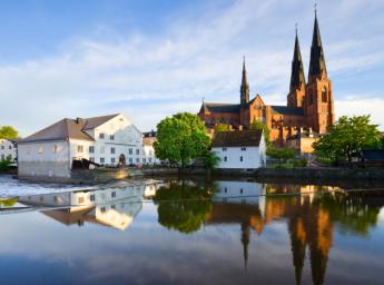 Picture of Uppsala City in Sweden.