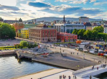 Picture of Oslo City in Norway.