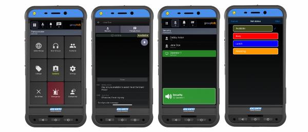 GroupTalk app with Ecom Smart-Ex02 Smartphone for ATEX 5000x2150px