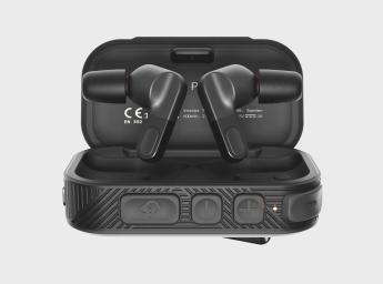 Voxear protect headset with push to talk button