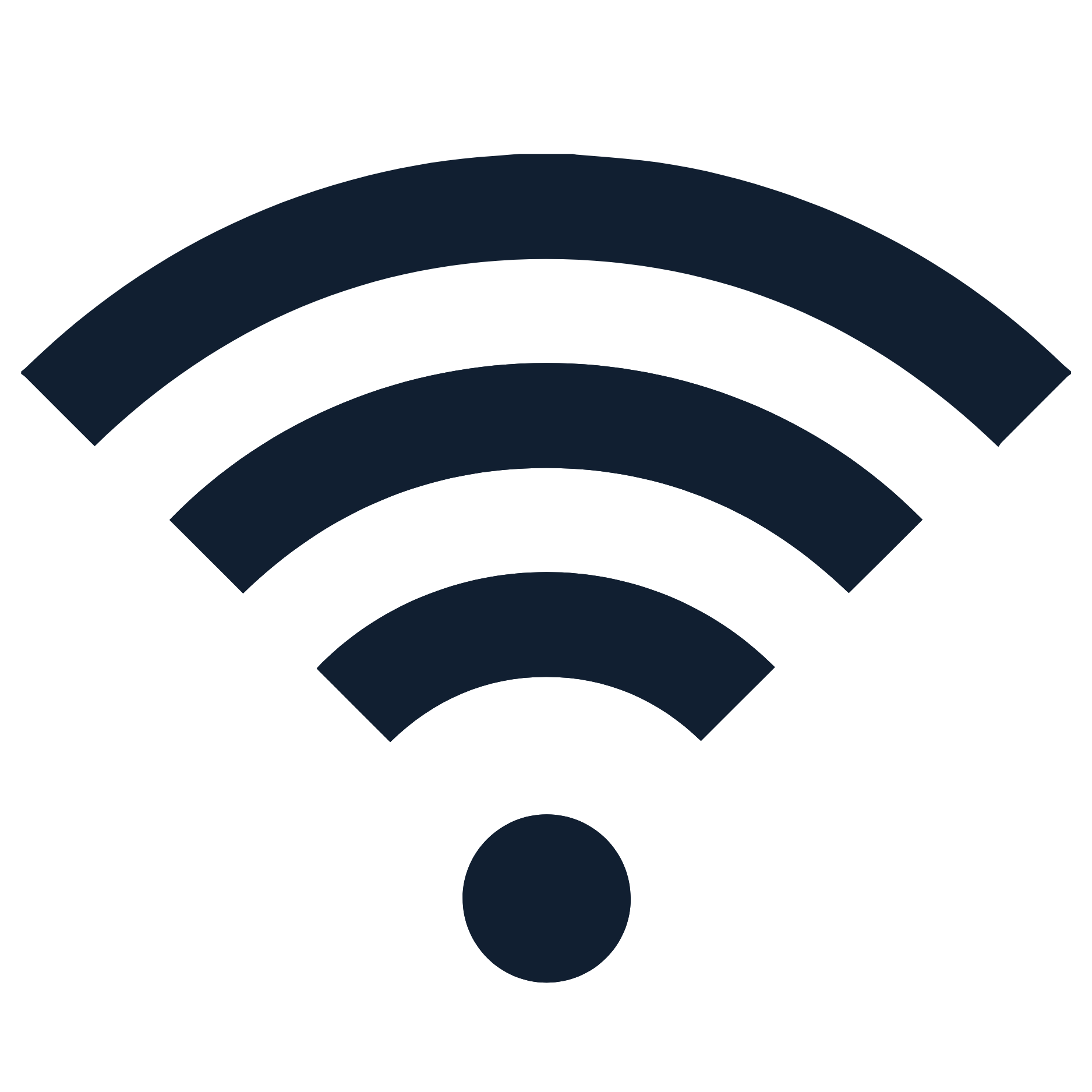 IP network icon representing 5G and WiFi connectivity.
