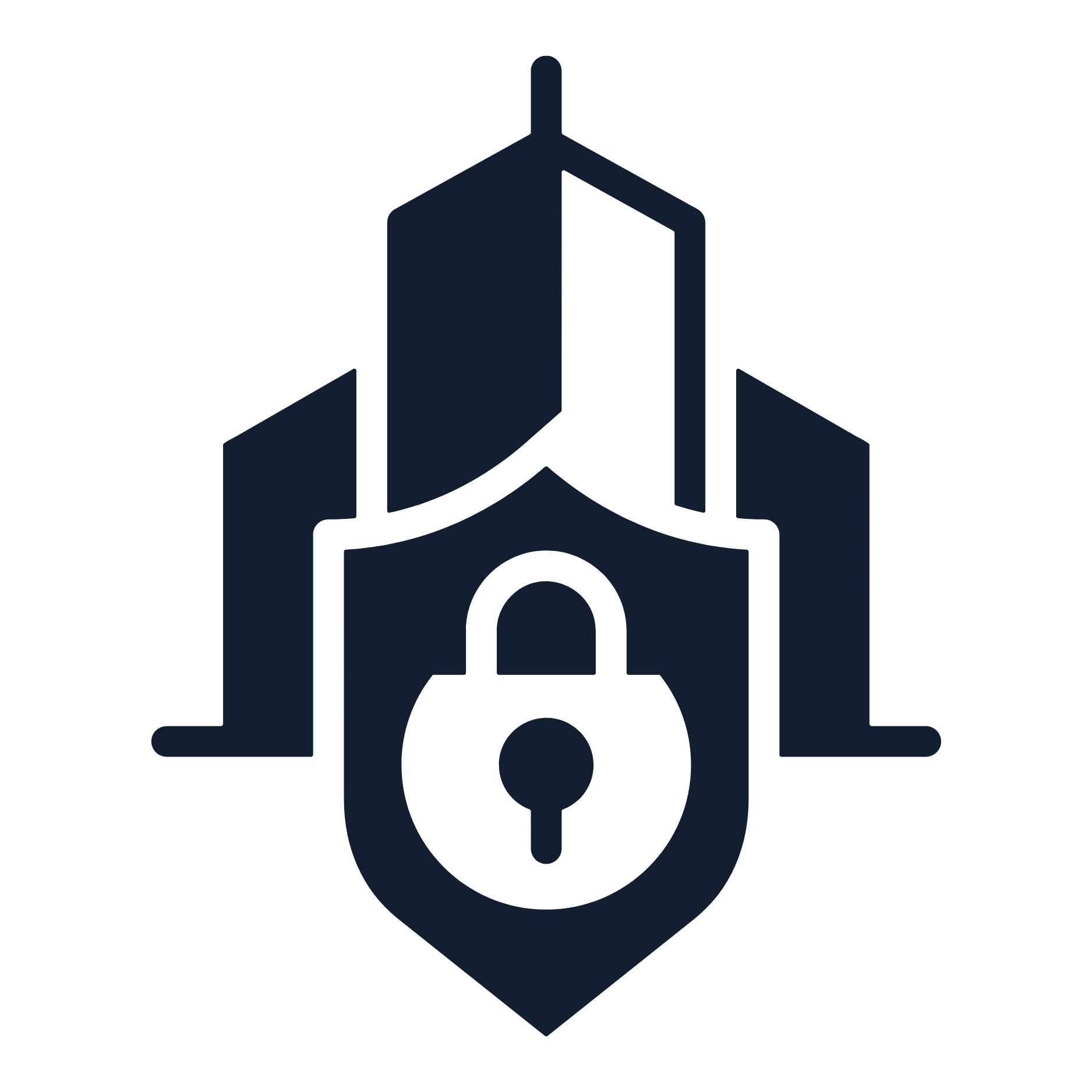 On-premises push-to-talk icon representing secure team communication.